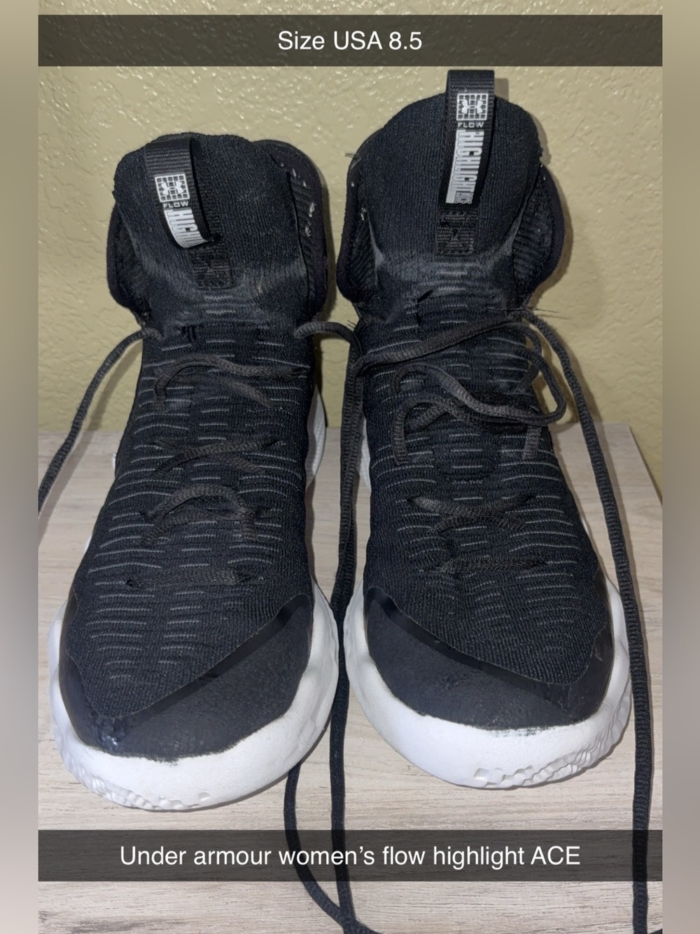 Under armour women’s shoes size 8.5